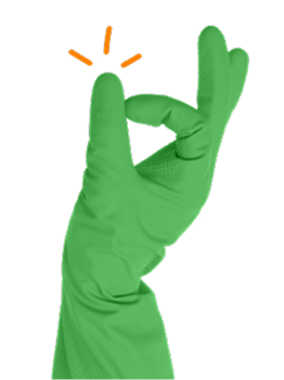 cleaning glove